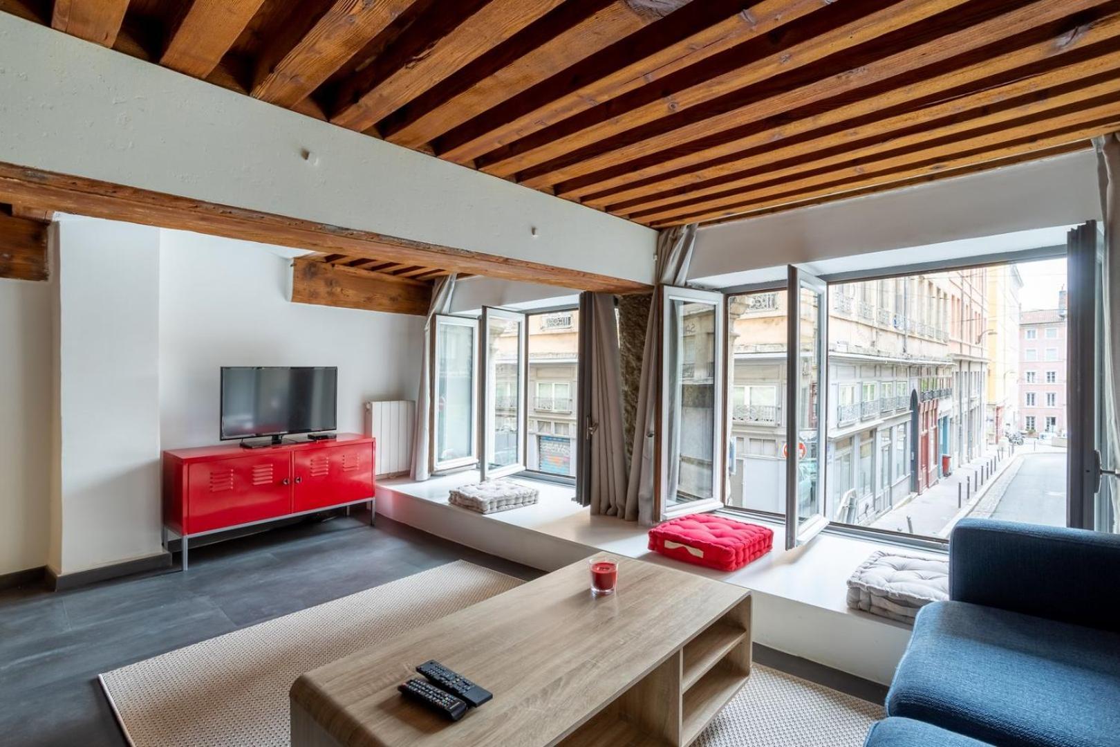 Guestready - Le Duplex Des Pentes Lejlighed Lyon Eksteriør billede